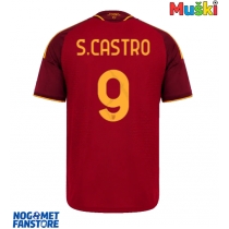 AS Roma Santiago Castro #9 Domaci Dres 2026-27 Kratak Rukav